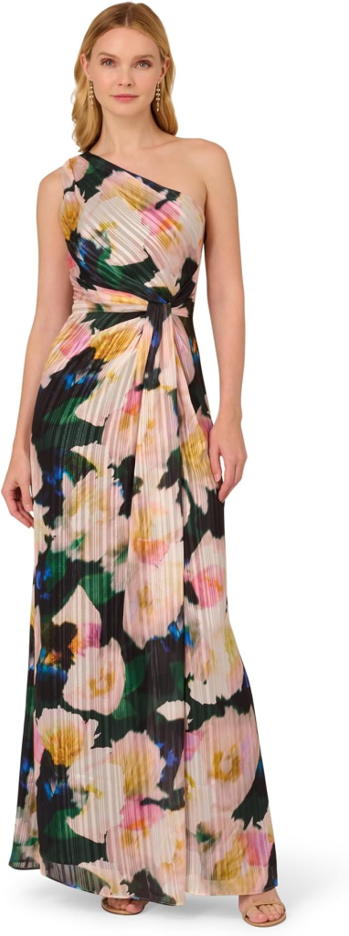 Filipiniana Butterfly Sleeve Embroidered Formal Gown