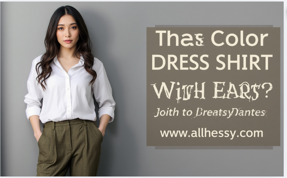 What Color Dress Shirt With Olive Pants