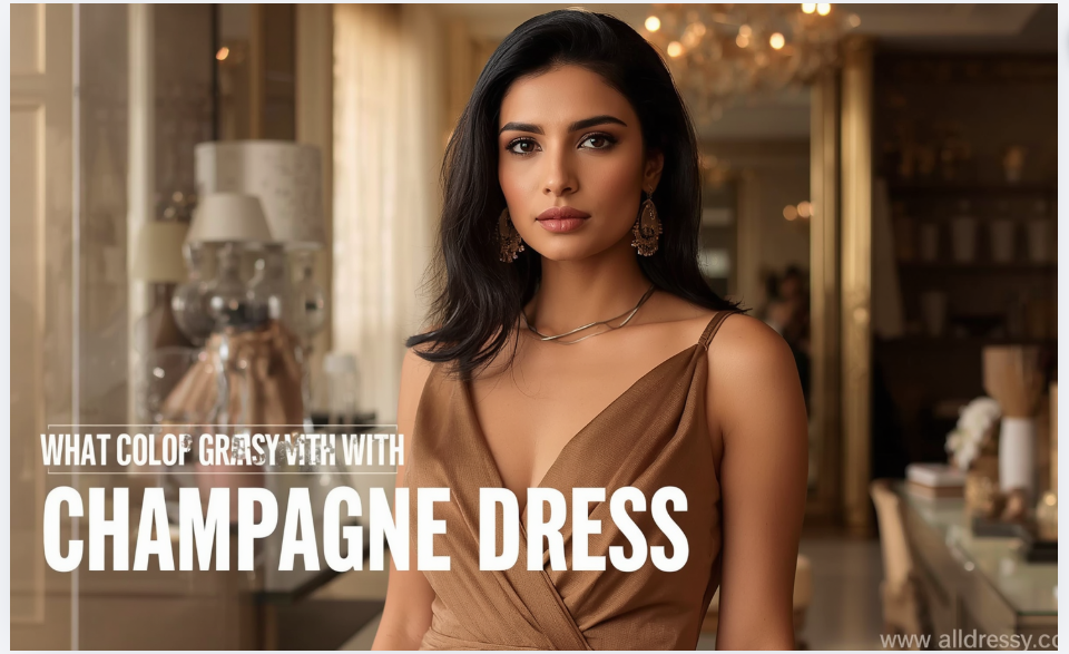 What Color Goes With Champagne Dress