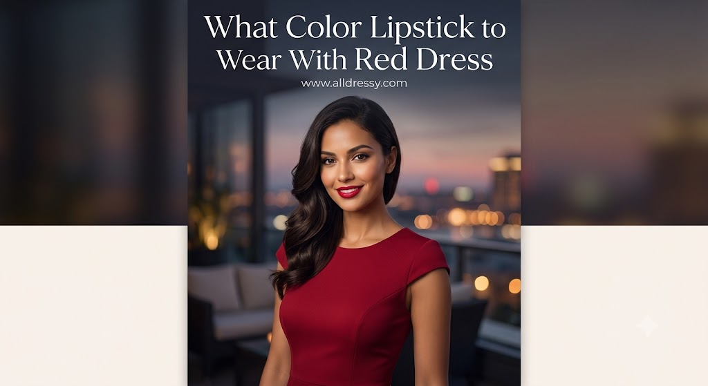 What Color Lipstick to Wear With Red Dress
