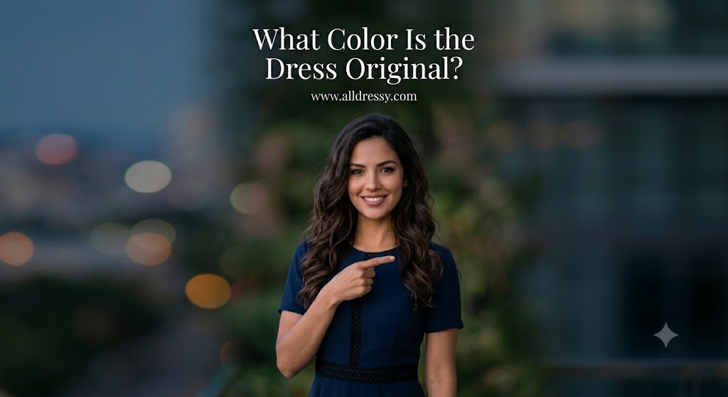 What Color Is the Dress Original?