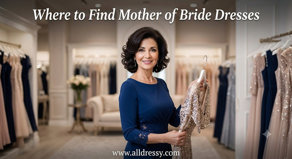 Where to Find Mother of Bride Dresses