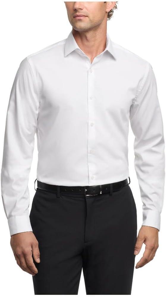 Van Heusen Men's Slim Fit Traveler Stretch Dress Shirt