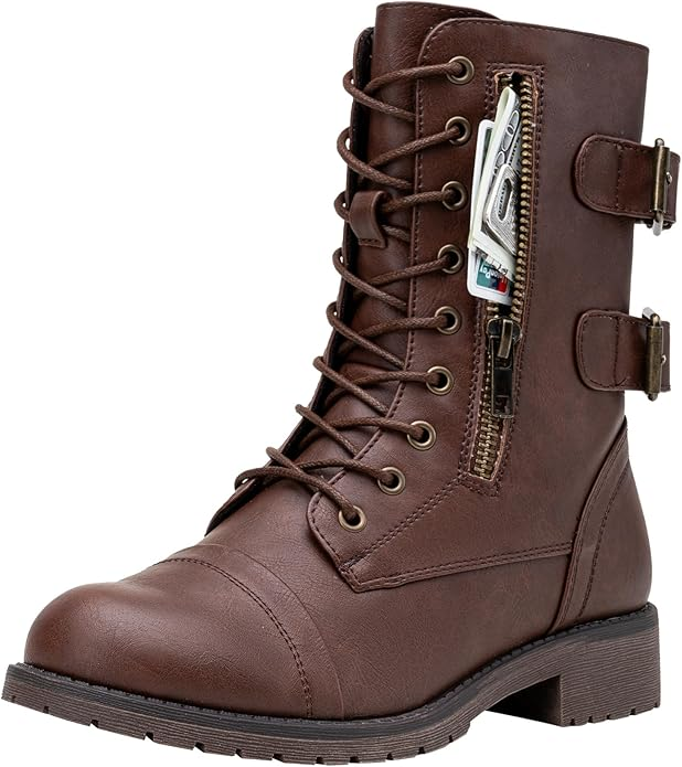 Best flat boots to wear with dresses
