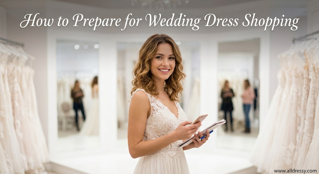 How to Prepare for Wedding Dress Shopping