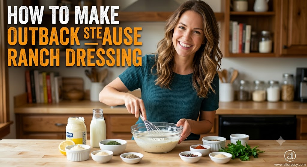 How to Make Outback Steakhouse Ranch Dressing