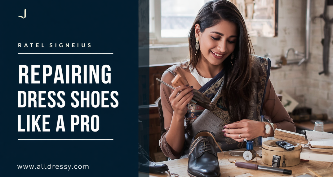 How to Repair Men Dress Shoe Heel Rubber
