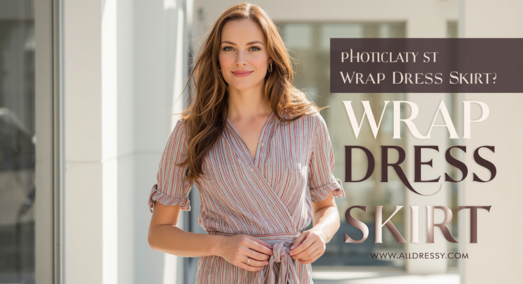 How to Tie a Wrap Dress Skirt