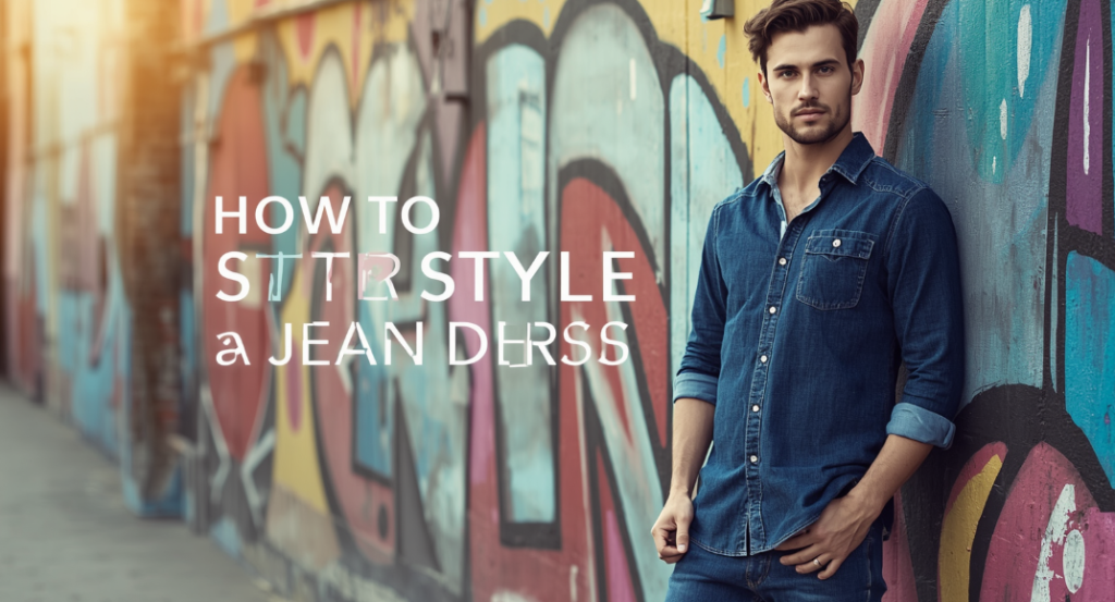 How to Style a Jean Dress
