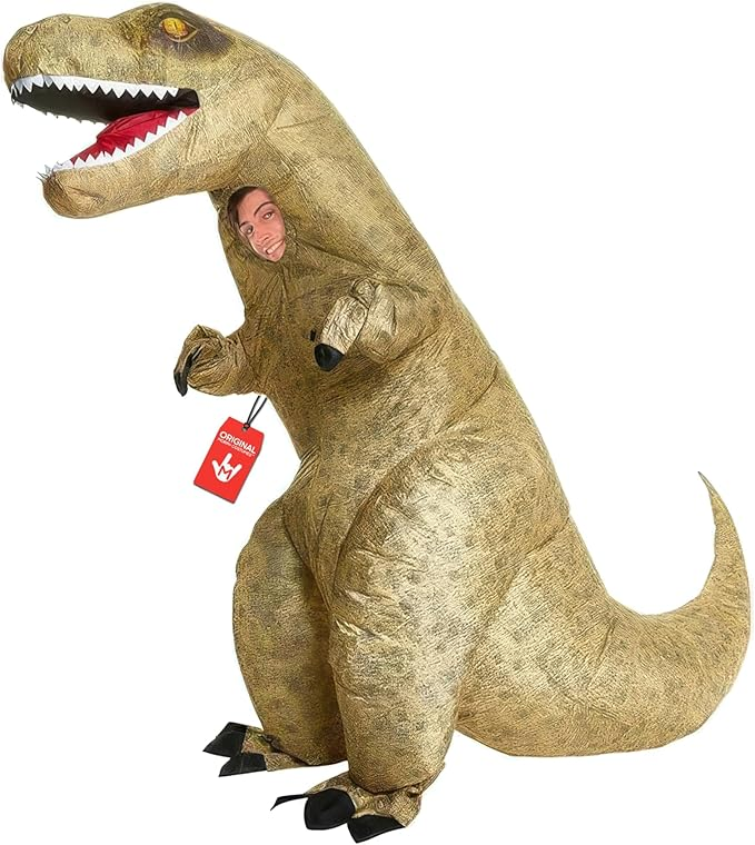 Morph Inflatable T-Rex Dinosaur Costume
