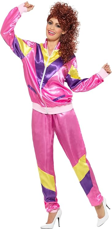 Smiffys 1980s Shell Suit Costume