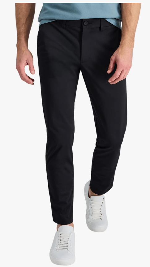 Haggar Men's 4-Way Stretch Slim Fit Flat Front Dress Pant