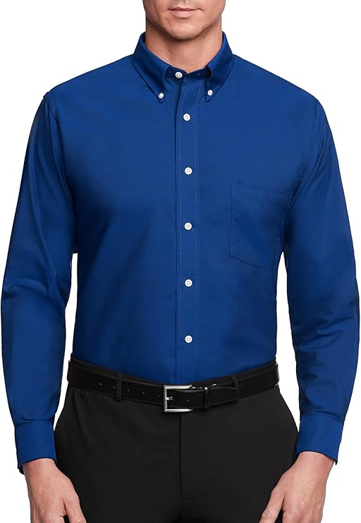 Van Heusen Men's Oxford Button-Down Dress Shirt