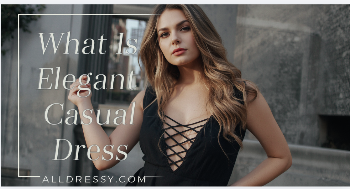 What Is Elegant Casual Dress