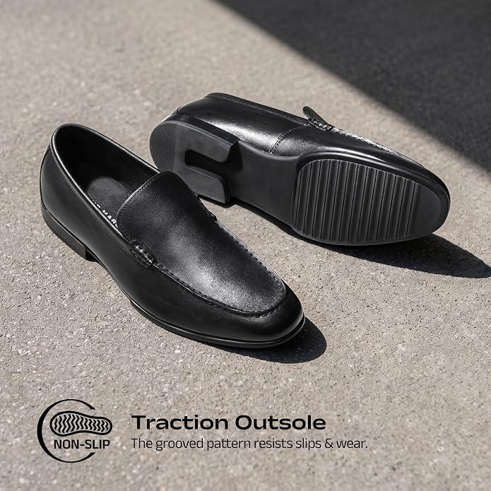 Bruno Marc Men's Leather Loafers