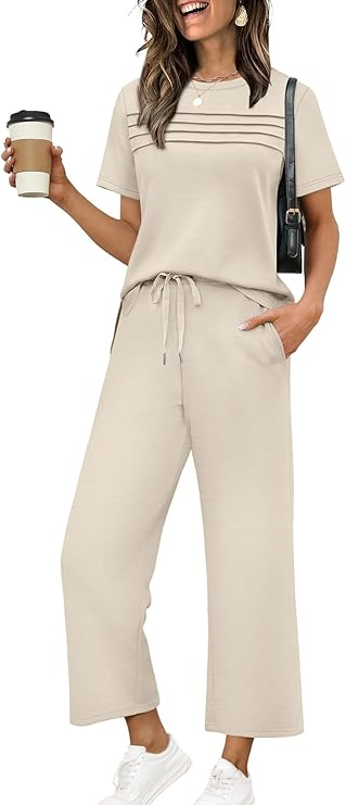 Matching Two-Piece Lounge Set