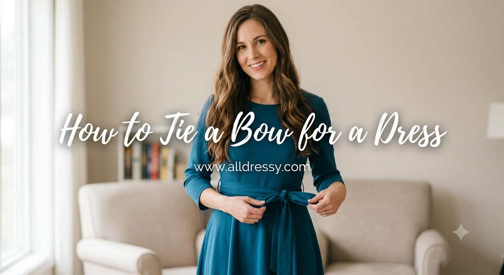 How to Tie a Bow for a Dress