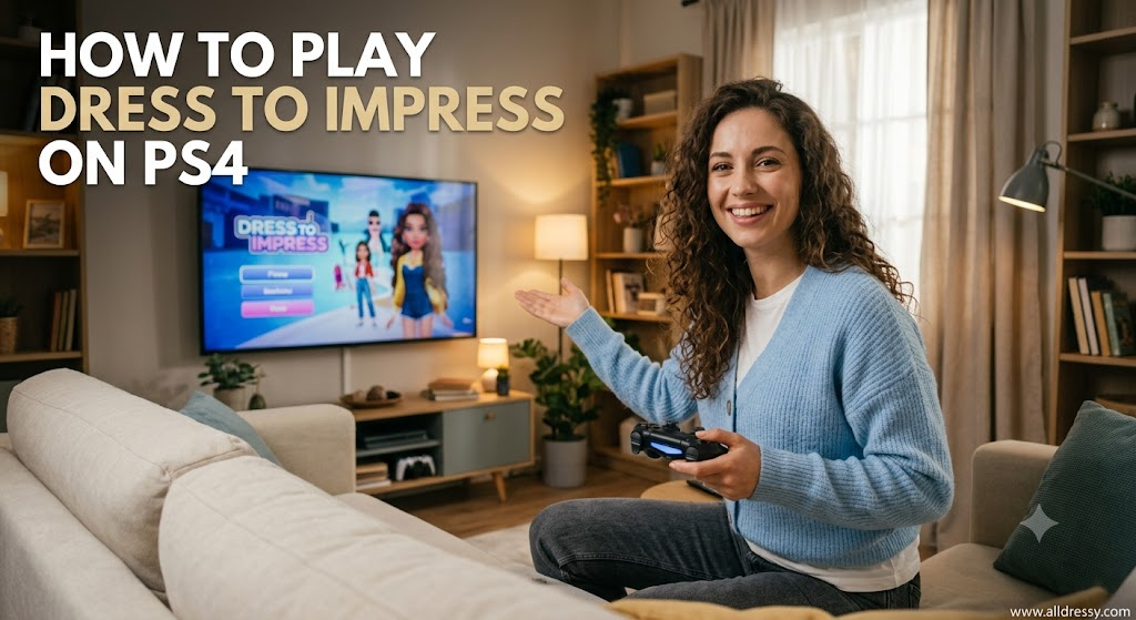 How to Play Dress to Impress on PS4