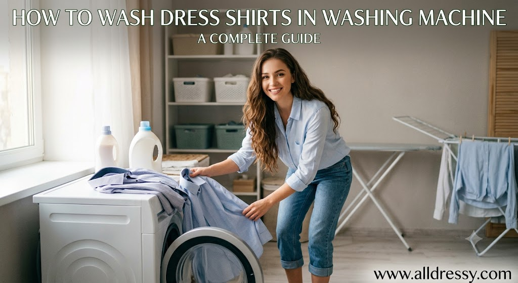 How to wash dress shirts in washing machine