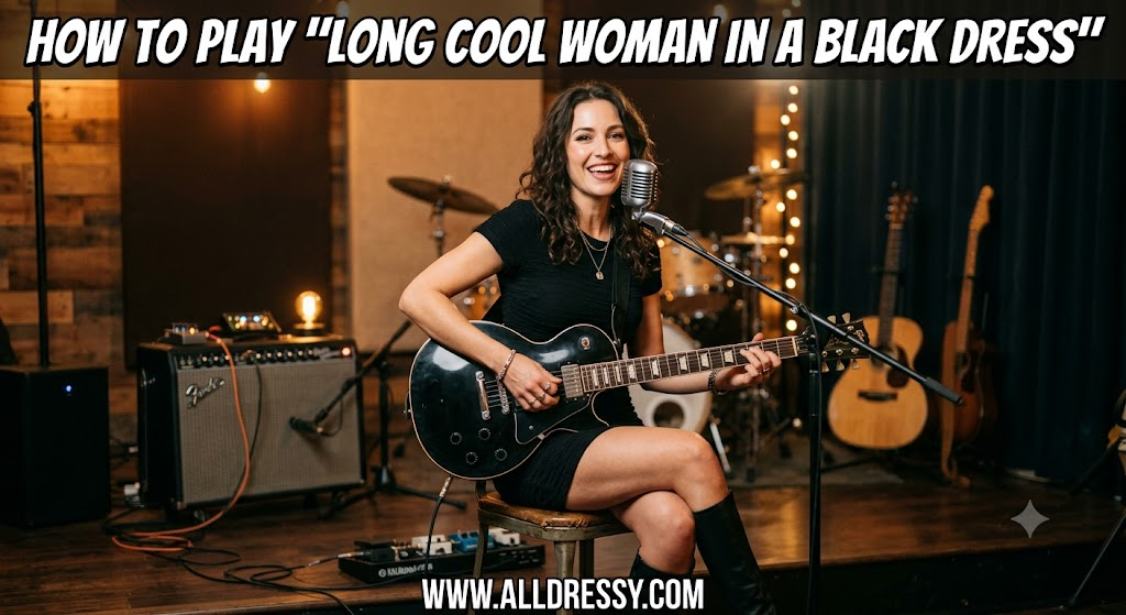 How to Play Long Cool Woman in a Black Dress