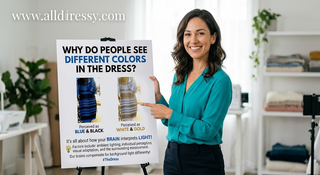 Why Do People See Different Colors in the Dress?