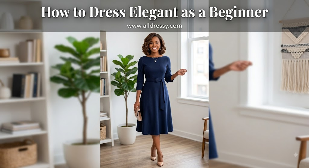 How to Dress Elegant as a Beginner