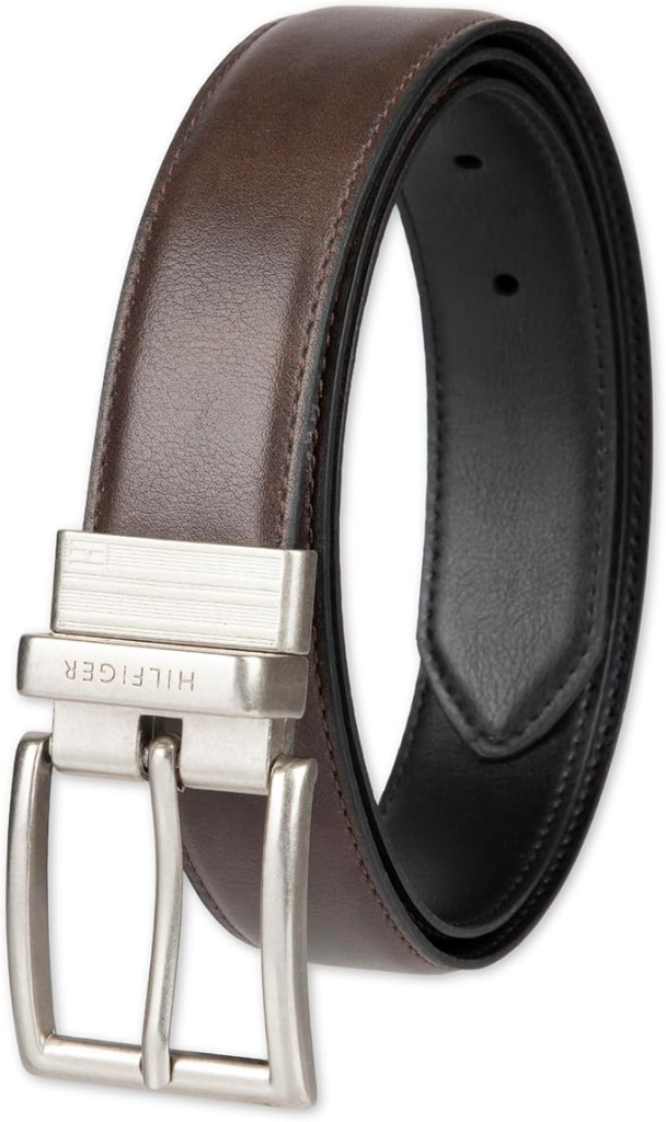 Tommy Hilfiger Men's Leather Dress Belt