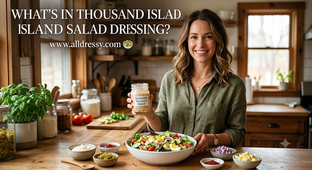 What's in Thousand Island Salad Dressing?