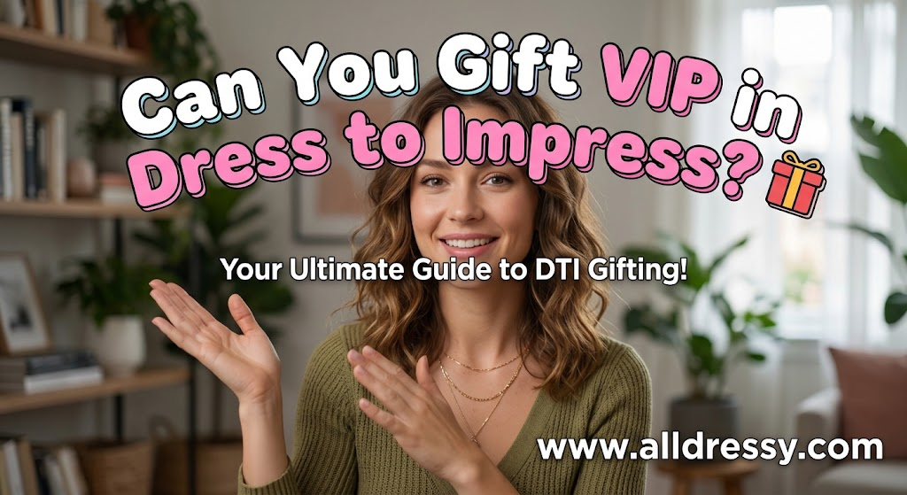 Can You Gift VIP in Dress to Impress?