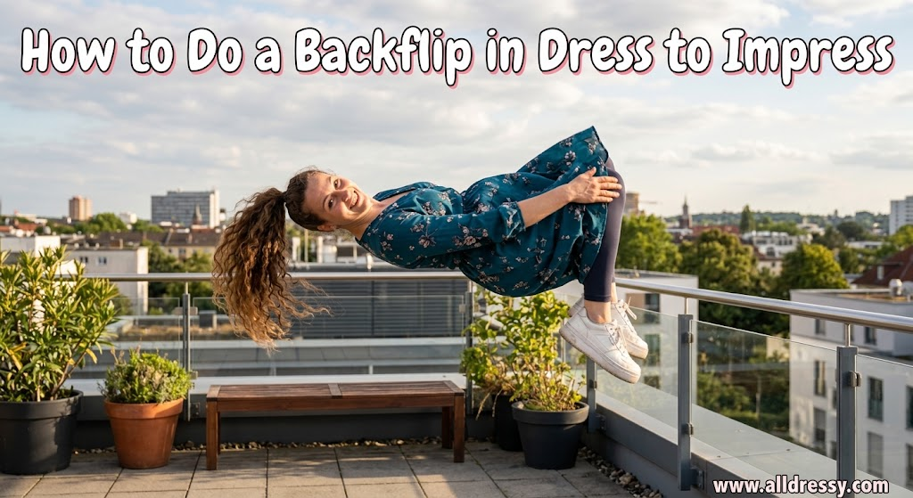 How to Do a Backflip in Dress to Impress
