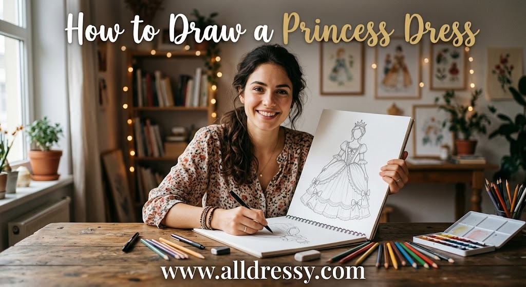 How to Draw a Princess Dress