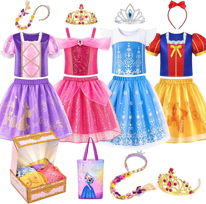 Meland Princess Dress-Up Costume Set