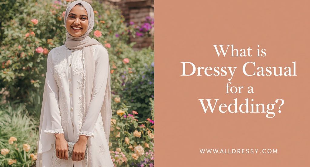 What Is Dressy Casual for a Wedding?